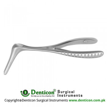 Cottle Nasal Speculum Fig. 2 - With Screw Fixation Stainless Steel, 13.5 cm - 5 1/4" Blade Length 50 mm